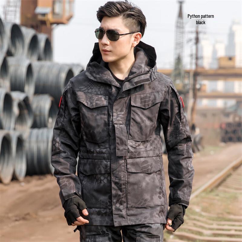 Тактическая маскировочная куртка Li Shen Black Hawk S-XXL