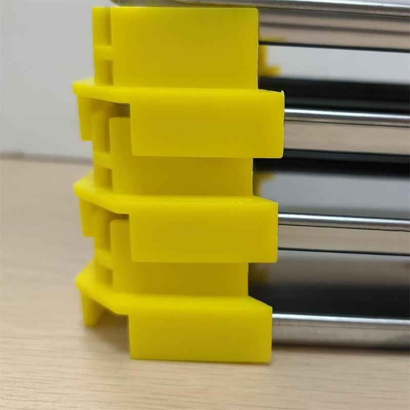 12x/set Convenient Tray Stacking Space Saving Tray Storage and Save Space Convenient Stacking Holder Rack for Kitchen