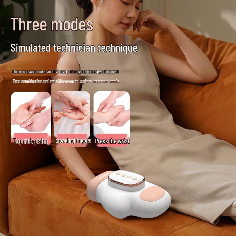 Hezheng Hand Massager with Heat and Kneading