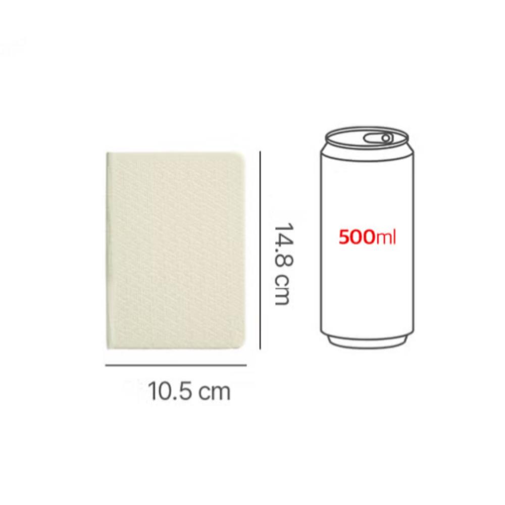Spitzenstoffbezug Drahtloses Notizbuch A6 60 Blatt