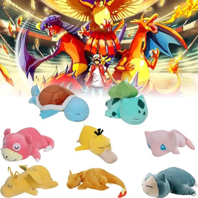 Toy Snorlax Plush Charizard Bulbasaur Slowpoke Mew Dragonite Squirtle