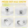 6/10pcs E27 To GU10 Modern Design Lamp Base Extend Base LED Light Bulb Lamp Adapter Converter Screw Socket