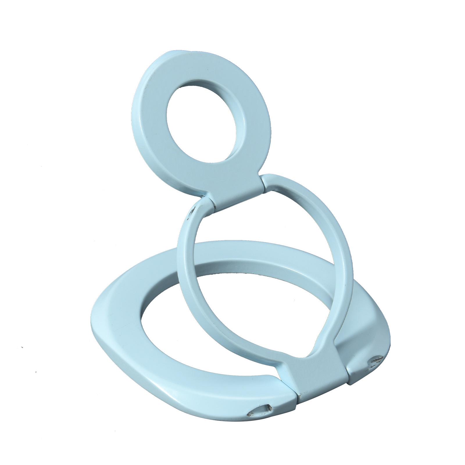 Magnetic Double-Sided Metal Phone Stand & Holder светло-синий