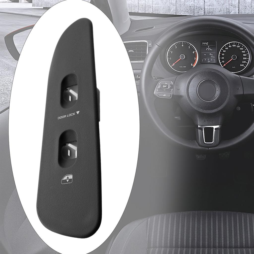 Window Switch Panel for Ram 1500 2500 3500 02-05 5HZ72XDVAC Replacement Right Passenger Side Window Master Switch Bezel