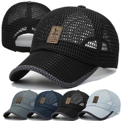 Unisex Sommer Trucker Cap Herren Schlichtes Design Baseballkappe Outdoor Sport Fischerhut