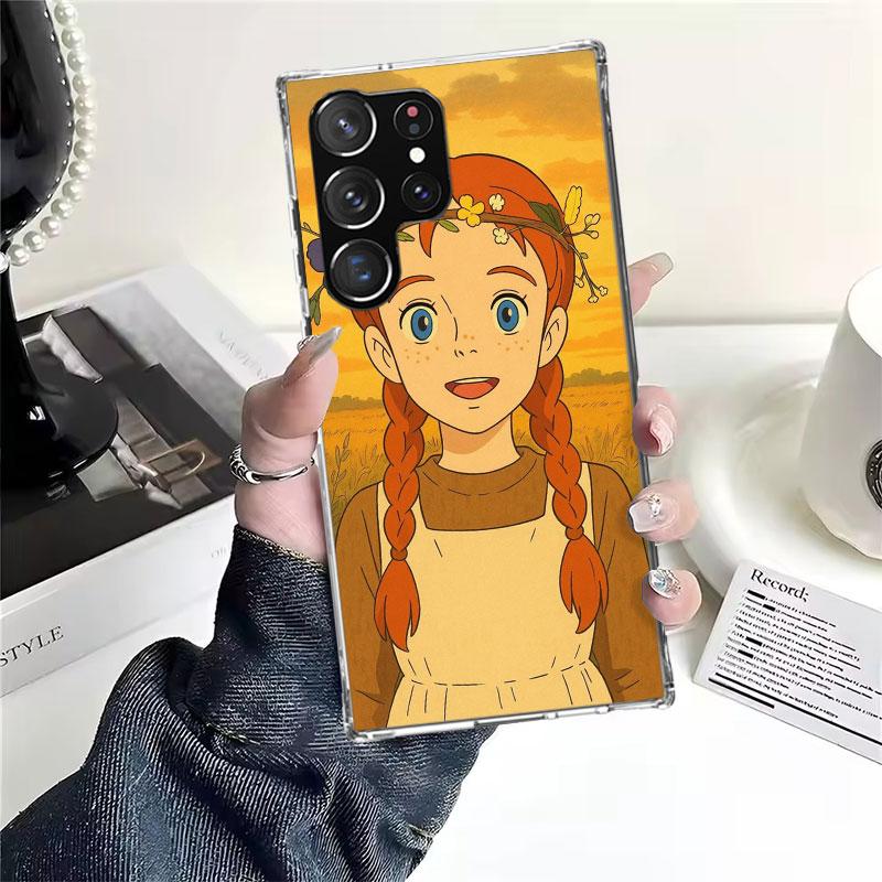 A-Anne Of Green Gables Shirley Soft Phone Case For Samsung Galaxy S22 S23 S24 S25 Edge S26 Ultra S20 FE S21 Plus + Fundas Coque