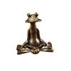 Creative Brass Frog Incense Holder: Solid Copper Desktop Ornament and Metal Handicraft