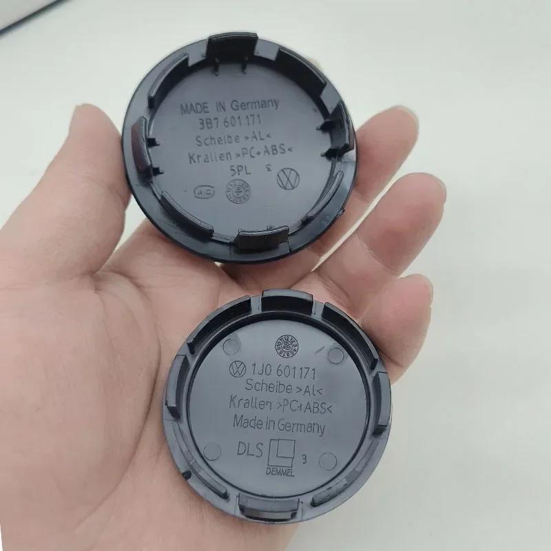 4pcs 56mm 65mm Car Emblem Wheel Hub Center Hubcap Cover for VW Volkswagen Golf Jetta Polo Passat Touran CC 3B7601171 1J0601171