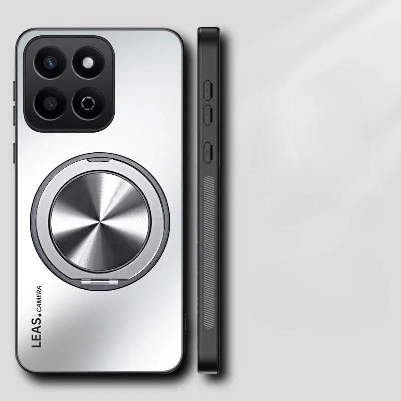 Husă Dură Mată Armor Pentru Telefon Oneplus 13T 13 T Protecție Obiectiv Suport Magnetic cu Inel Capac Spate Pentru Oneplus 12R 11R ACE 5 Pro