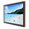 10.1 Inch Tablet Orange 8GB RAM 256GB ROM Octa Core CPU 7000mAh Dual Camera 5G WiFi Office Tablet for Home 100‑240V