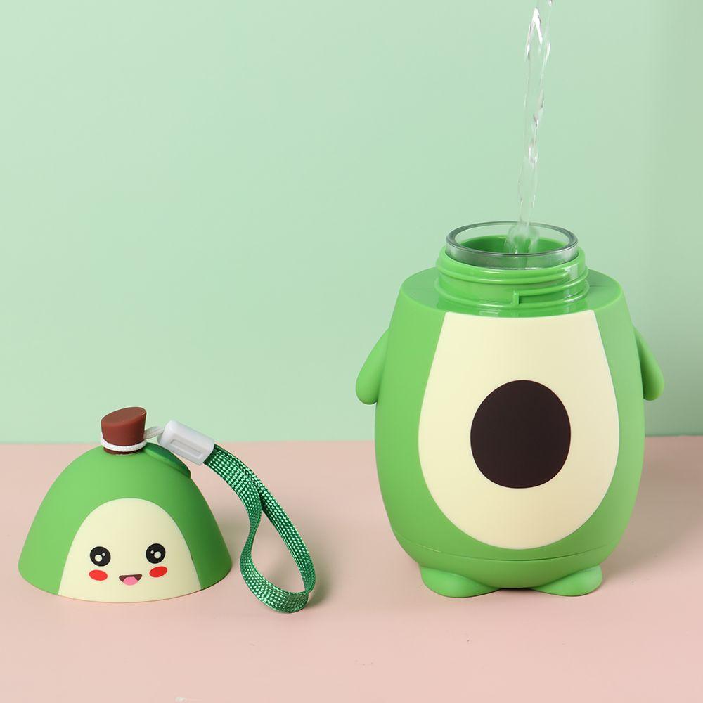 Cartoon Portable Kitchen Accessories Drinkware Drinking Cups Juice Cup Avocado Water Bottle Kettle