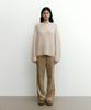 Step Around Bootscut Banding Training Pants [Beige]
