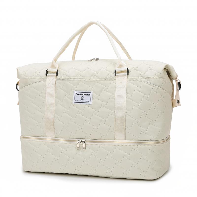 Large Capacity Travel Bag Women's Short-distance Outgoing Luggage Bag Storage Bag Dry And Wet Separate Sports Fitness Handbag