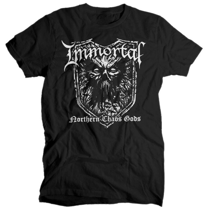 Immortal Norther Chaos V1 T shirt BLACK S