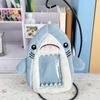 Shark Plush Card Sleeve Storage Bag Soft Touch Card Cover Identity Card