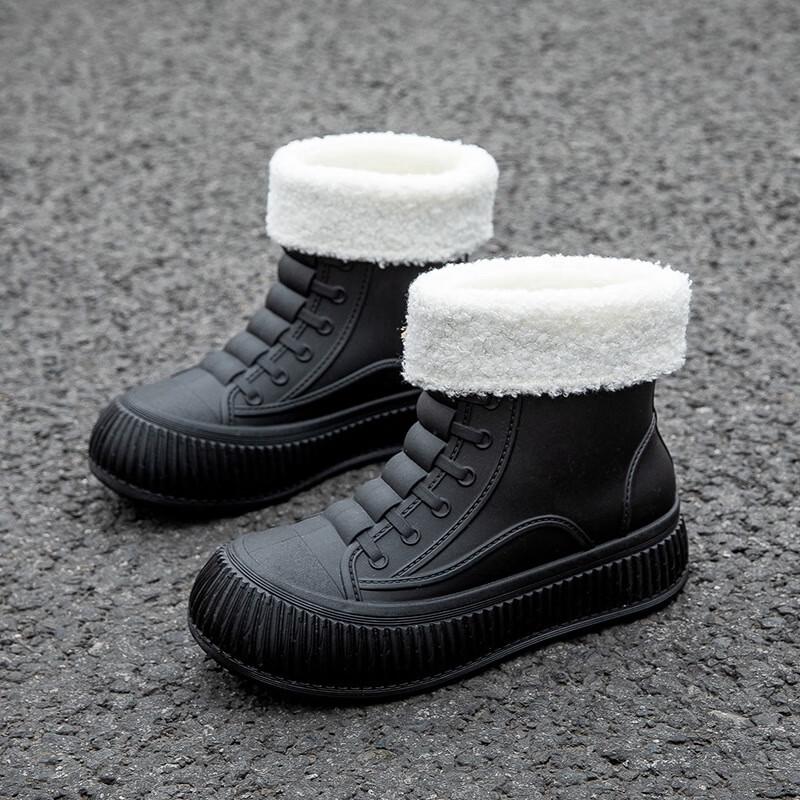 Korean Style Waterproof Short Rain Boots