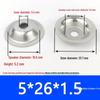 304 Stainless Steel Bowl Gasket with Washer for Adjustable Foot Cup and Recessed Hole Screw