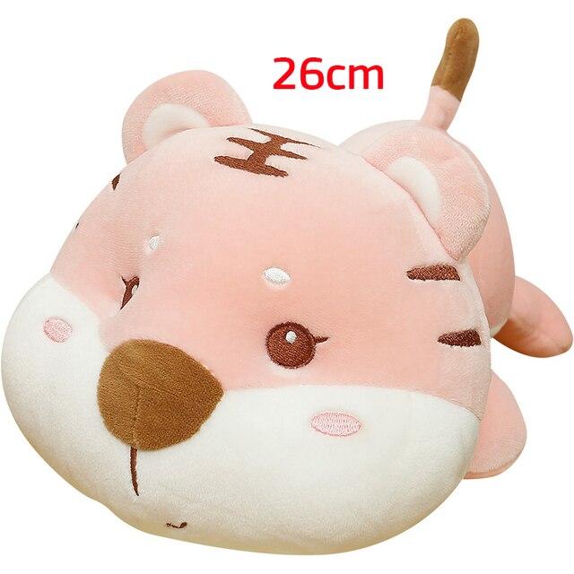 

1 шт. 23/26/35 см мультяшный тигр плюшевые игрушки Kawaii тигровая подушка мягкие милые куклы для детей девочек Декор на день рождения подарок