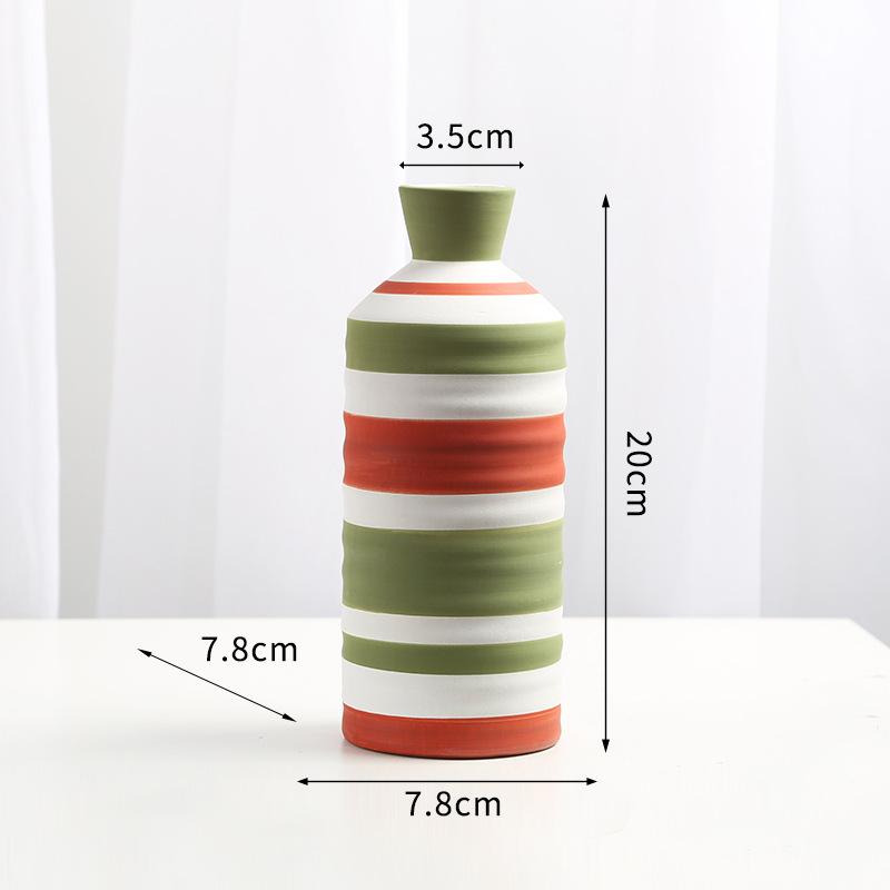 BEPAN European-style ins porcelain vase decoration TV cabinet Study home decoration flowers tabletop crafts