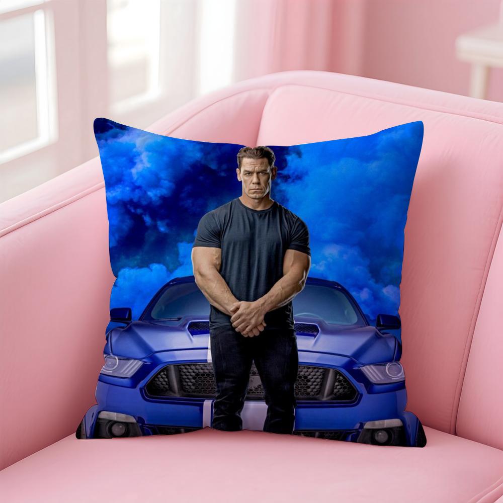 Movie T-The Fast The FuriousS Cushion Cover Home & Car Multi-Scene Pillow Cover - Reversible, Soft & Durable for Daily Use
