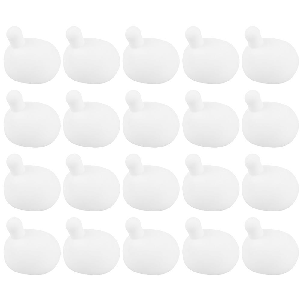 20 Pcs Material Inner Core Child Bubble Machine Silica Gel Ice Cream Toy Silicone Part