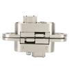 Zinc Alloy Hidden Hinge Adjustable Cross Hinge Accessory Hinge  Kitchen