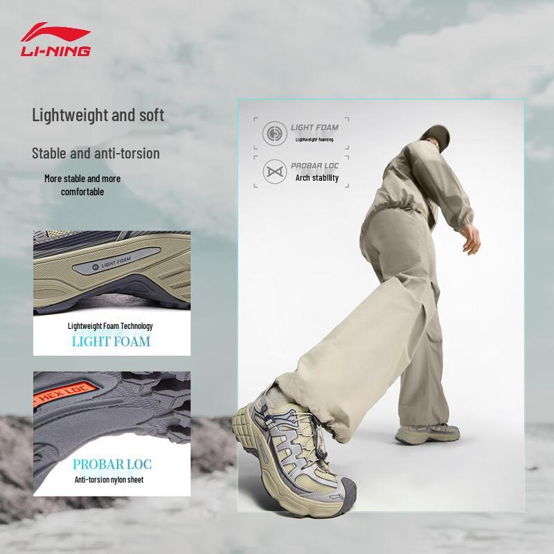 Li-Ning Unisex Reflective Rebound Sport Sandals AGHW001