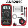 XL830L Handheld Digital Multimeter LCD Backlight Portable AC/DC Ammeter Voltmeter Ohm Voltage Tester Meter Multimetro