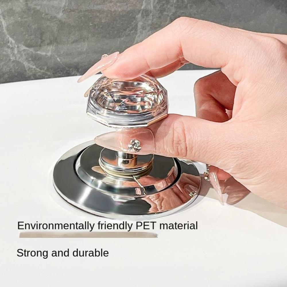 Plastic Heart Shaped Toilet Tank Button Universal Cabinet Drawer Knob Furniture Handle Toilet