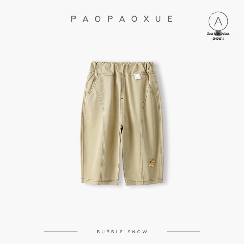 

Infant & Toddler Wide-Leg Pants: Casual Autumn & Summer Cargo Styles for Boys & Girls 110 cm жёлтый/слоновая кость