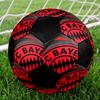 FC Bayern Munich Indoor Soccer Ball Colorful Machine Stitched PVC Size 5 Team Training Competition Ready Durable High-Bounce Cool Sports Gift
