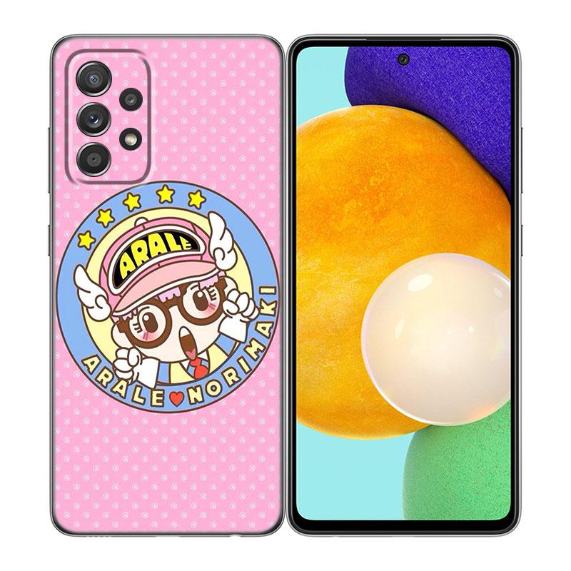 Coque de téléphone Anime Dr Slump Arale Pour Samsung A13 A22 A24 A32 A23 A25 A34 A35 A52S A53 A54 A55 A73 A12 A14 A15 A31 A33 A50 A51 A72