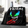 1pc Venom Sinister Beast Flannel Blanket for Super Soft Cute Comfort Blanket for Travel Bedding Couch Sofa Blanket Y82522