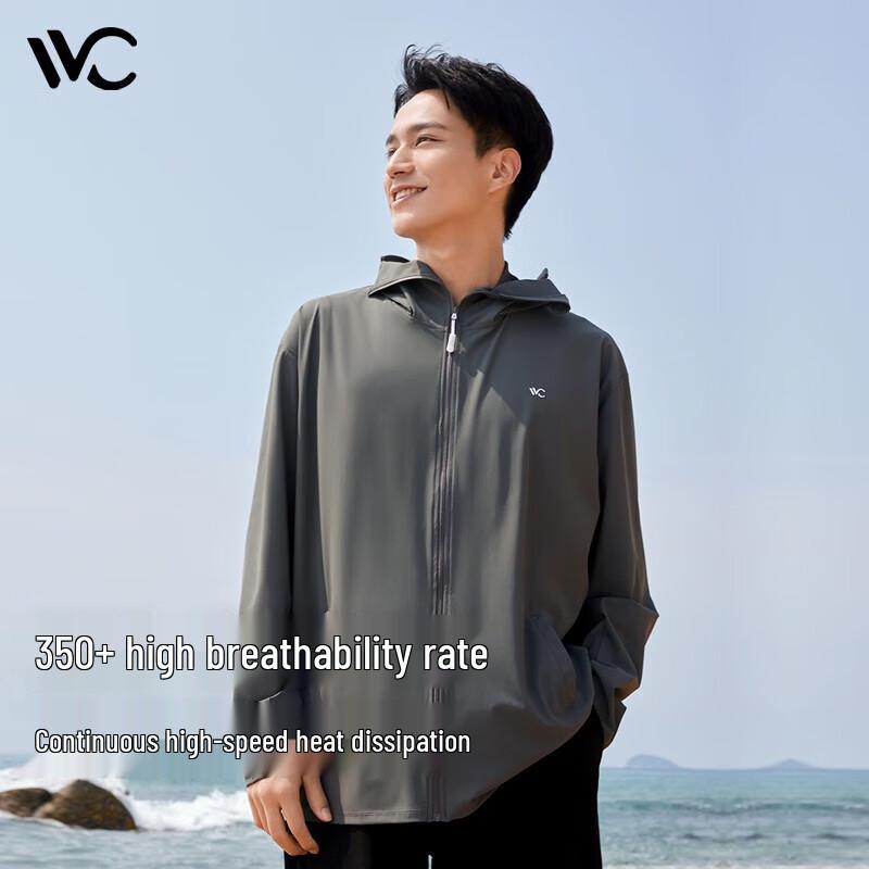 VVC Men's UPF50+ Sun Protection Long Sleeve Shirt