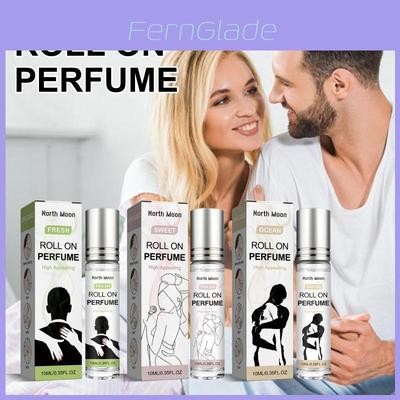 North Moon, parfum roll-on longue tenue 10 ml, fragrance fraîche et naturelle idéale pour un rendez-vous.
