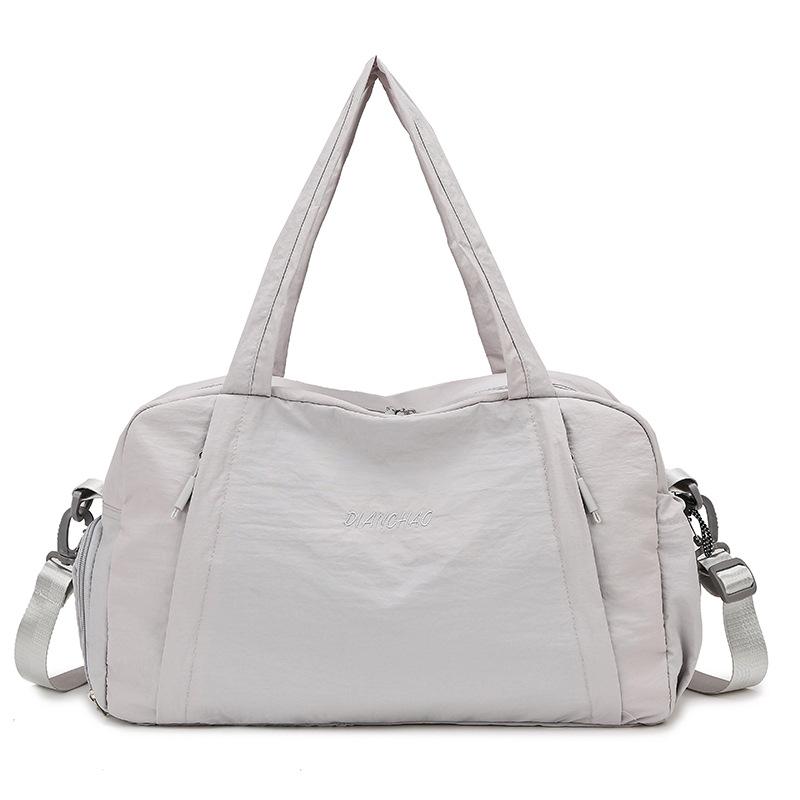 Korean Style Large Capacity Short Trip Business Travel Duffel Bag - Lightweight Sports Gym Bag for Women & Men - Multifunctional Handheld Storage Bag