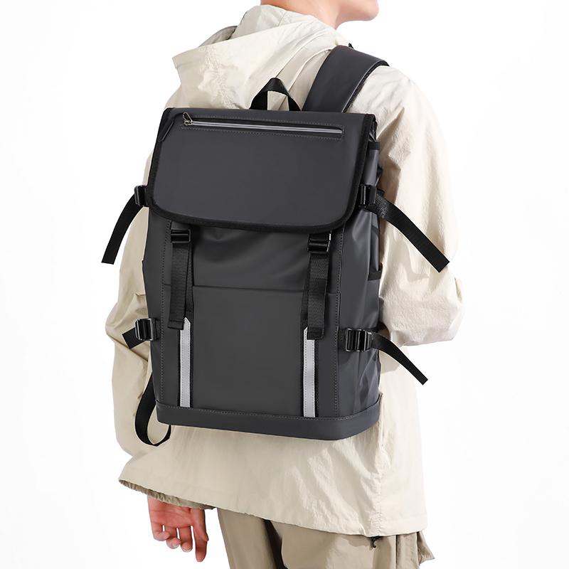 Men's Large Capacity Backpack Student Schoolbag Computer Backpack