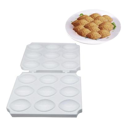 9 Gaten 2023 Handmatige Kibbeh Gehaktbal Maker Gehaktbrood Vorm Pers Gehakmolen Cake Desserts Taart Keukengereedschap