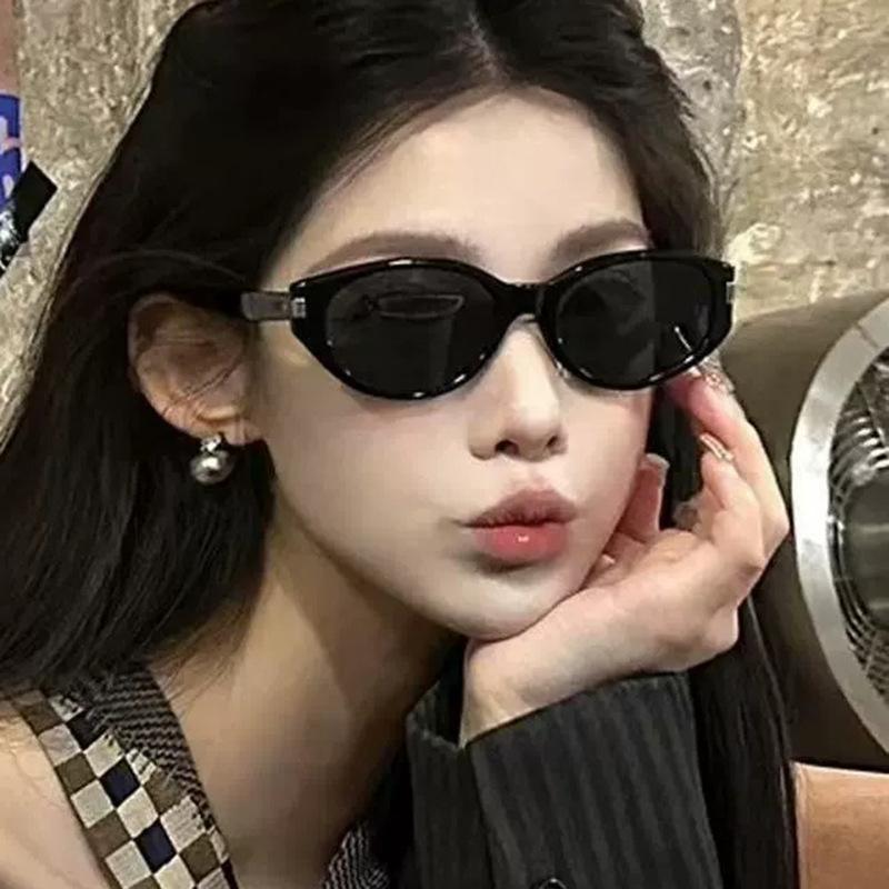 Korean version of Coco glasses cat eye sunglasses new sunglasses anti-ultraviolet Xiaohongshu sunglasses
