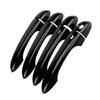 1 Set Glossy Black Smart Door Handle Cover Trim Fit for Maserati Ghibli Sedan 2014-—L49A