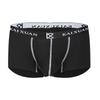 Men's Spring and Summer Sexy Color Patchwork Slim Breathable Low-waist Boxer Briefs