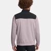 Under Armour Storm FW24 Drive Sweater Fleece Color Block Fashion Comfortable College Style Stand Collar Waterproof Hoodie Men Hoodie Gray 1387121-015