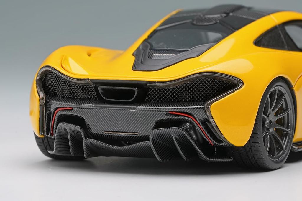 Make up EIDOLON COLLECTION McLaren P1 2013 Volcano Yellow Finished Model EM741A 1/43