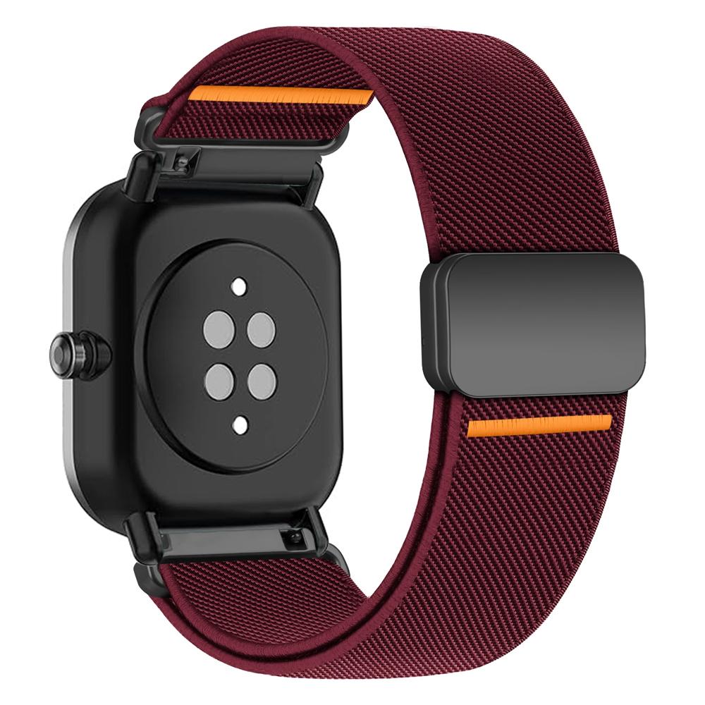 

20mm 22mm Straps For Amazfit GTS 4 mini/3/GTR 4 Pro/3/2/balance/active 2 Magnetic Sport Watch Bracelet Correa Amazfit bip 6 Band 20mm watch band вино красного