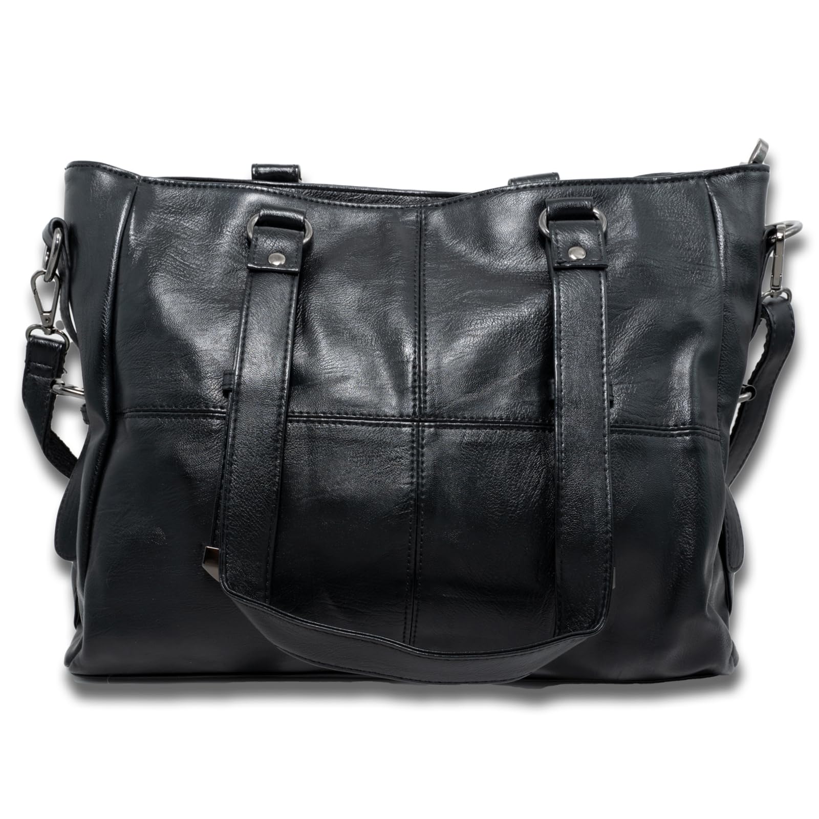 

Сумка-тоут для малого бизнеса Мать и ребенок Премиум Простая сумка-тоут 5 Большая Бизнес B606 [TsujiYa] Мужчины, Кожа, Сумка, Сумка, Портфель, Сумка, Карманы, чёрный