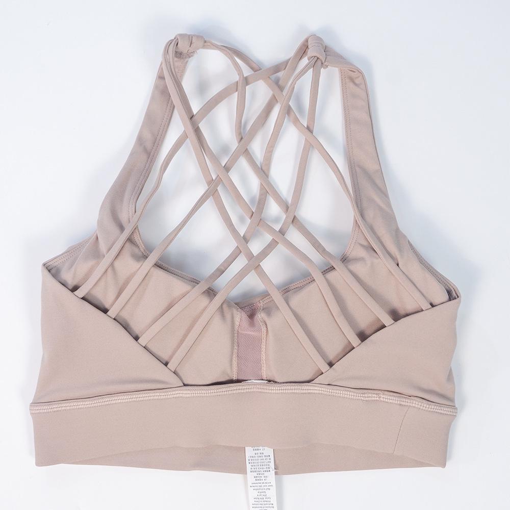 Quick-Dry Women's Eight-Strap Shockproof Sports Bra – Summer Yoga Fitness Outerwear