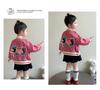 2025 Girls' Spring/Autumn Fashionable Baseball Jacket - Casual Outerwear for Baby Girls