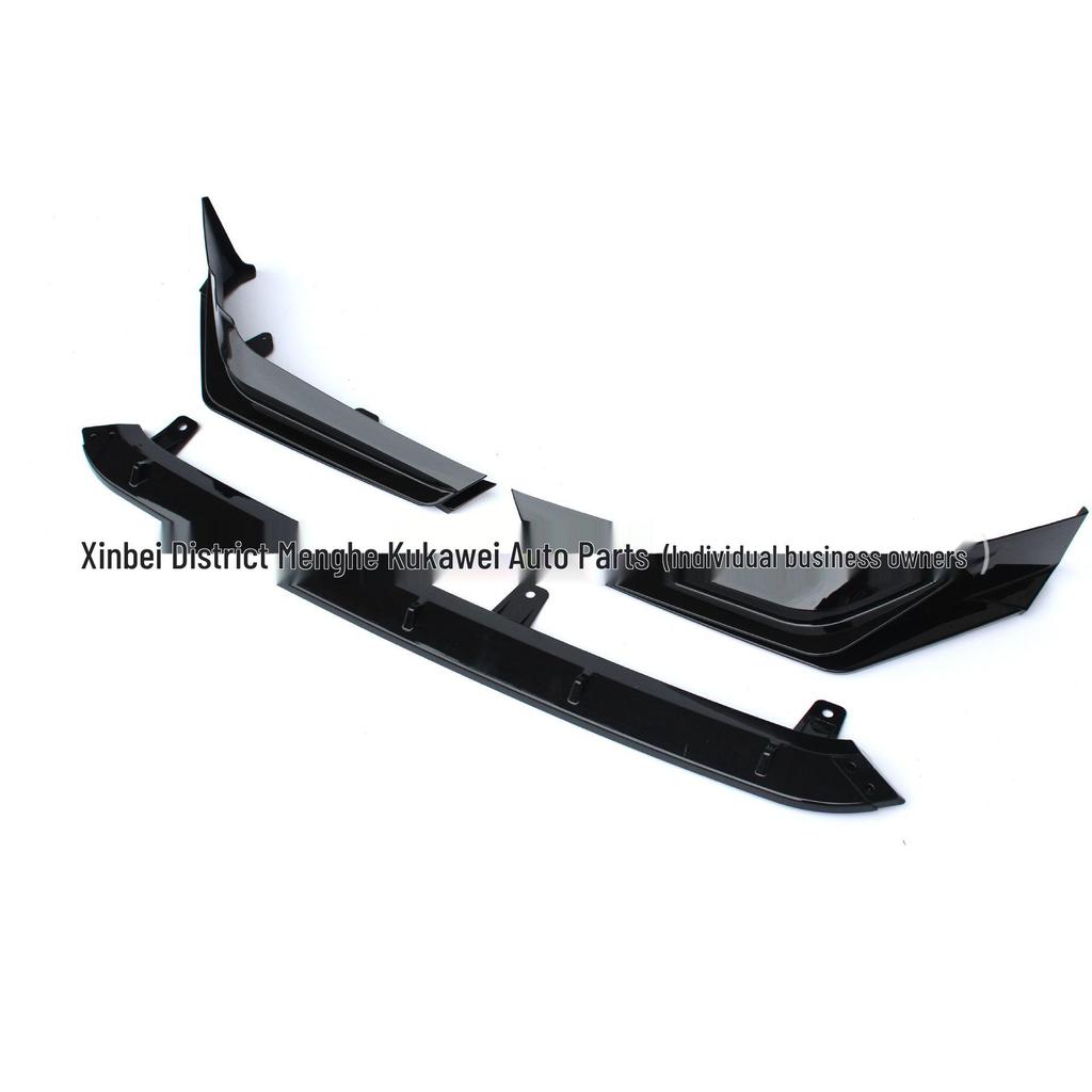 2022-2024 11th Gen Civic Front Splitter FE180: No-Drill Modified Three-Box Lip & Corner Protectors