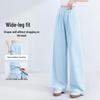 Baleno Women's Lightweight Milk Floss Wide-Leg Pants