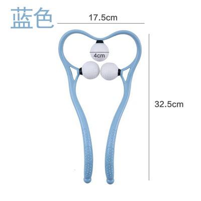 Cervical spine massager manual multifunctional shoulder and neck instrument